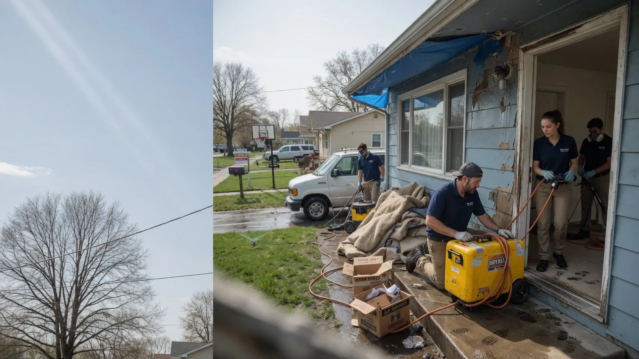 Basement Flood Cleanup in Langley, OK near me